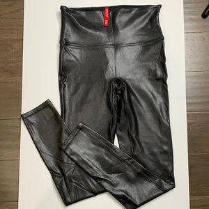 Spanx Leather Leggings
